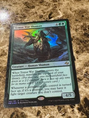 TEMUR WAR SHAMAN Magic MTG Fate Reforged Foil - Image 1 of 2