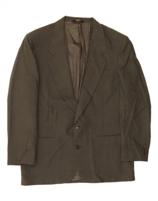 PIERRE CARDIN Mens 2 Button Blazer Jacket UK 40 Large Grey Wool AL01 - Image 1 of 3