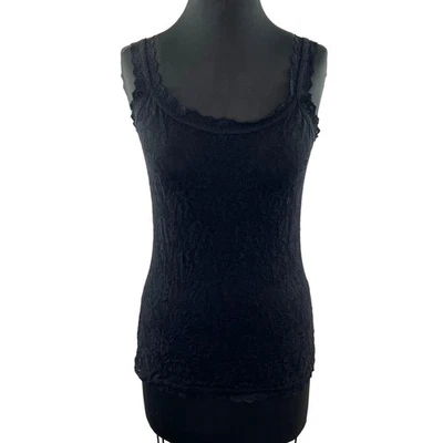 Pullover Hanky Sin Forro Cami Top Firma Encaje Cuello Redondo Talla Grande L Foto 1 de 4