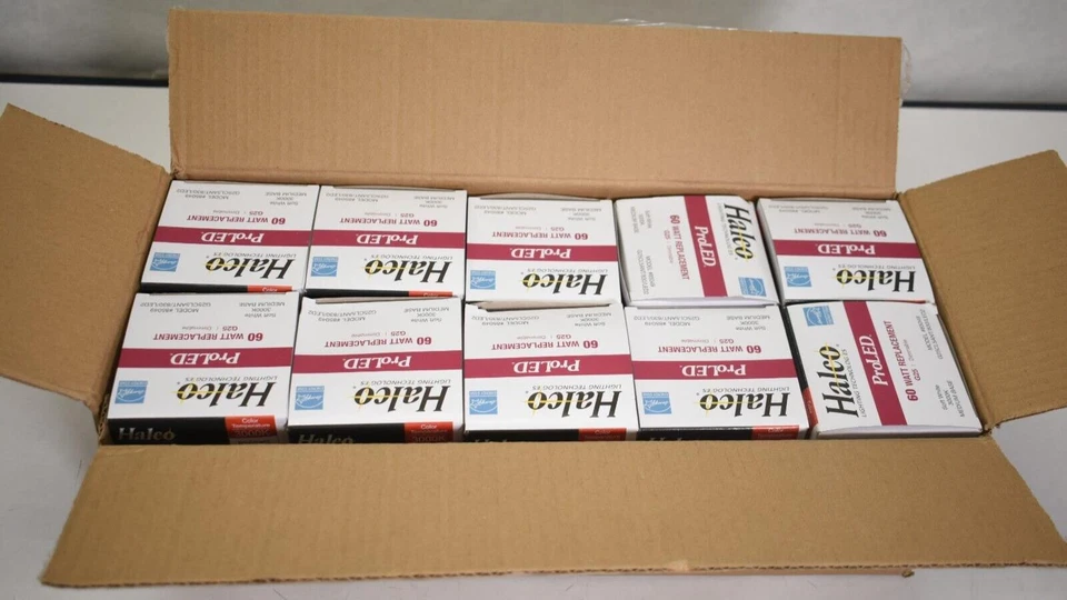 Halco 85049 5.5 Watt 120 Volt G25 Medium Screw Base 3000K Dimmable LED 10 Pack - Image 1 of 4