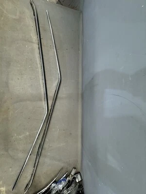 Ford Galaxie 1965 1966 riel de techo por goteo molduras molduras 2 puertas canalón de lluvia Fastback Foto 1 de 4