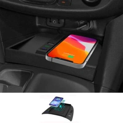Car Wireless Center Console Phone Charger Pad Fit For Chevrolet Malibu 2016-2022 - Изображение 1 из 4