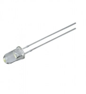 IR Infrarot Sender LED 5mm 210mW 12? Wasserklar - Bild 1 von 2