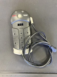 APC SurgeArrest Surge Protector , 8 Outlets; phone/fax/modem With Splitter Used - Picture 1 of 3