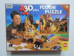 RoseArt 1997 LEGO 3D plus rompecabezas de piso escena del salvaje oeste - Imagen 1 de 10