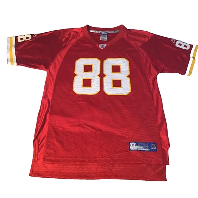 Camiseta Tony Gonzalez NFL Reebok Kansas City Chiefs Juvenil 18-20 Talla XL Roja KC   Foto 1 de 4