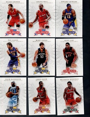 2012-13 PANINI CRUSADE BASKETBALL COMPLETE YOUR SET U PICK BUY 3 GET 1 FREE! - Image 1 of 4