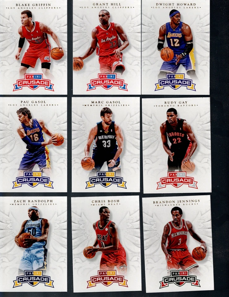2012-13 PANINI CRUSADE BASKETBALL COMPLETE YOUR SET U PICK BUY 3 GET 1 FREE! - Image 1 of 4