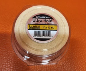 Cinta para sistema de cabello Walker Ultra Hold de 1 pulgada x 12 yardas para pelucas y toupees de encaje nueva - Imagen 1 de 6