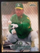 RICKEY HENDERSON Oakland Athletics 1998 FLEER SPORTS ILLUSTRATED #57 🔥 HOF 🔥