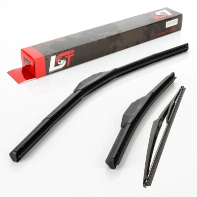 Essuie-Glace Lame Set Avant + Arrière Pour Honda Civic 7 VII Hatchback - Photo 1/4