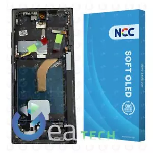 DISPLAY LCD NCC SOFT OLED + FRAME PER SAMSUNG GALAXY S22 ULTRA S908B SCHERMO - Imagen 1 de 3