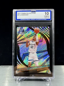 2021 JA MORANT - Panini Revolution #91 ISA 10 (Crack / Regrade?) - Picture 1 of 3