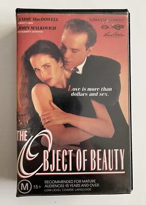 Object Of Beauty [VHS] Premiere Roadshow Video Clamshell Ex-Rental Tape 1991 VGC - Image 1 of 4