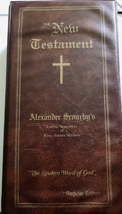 The New Testament KJ Alexander Srourby The Spoken Word Of God 12 Cassette Tapes - Picture 1 of 7