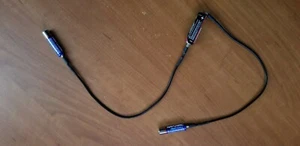 MAGNETIC LEAD - BLACK - POWERFUL MAGNETS FOR SIZE - BRAND NEW - Picture 1 of 5