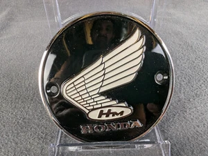 NOS Honda R Fuel Tank Emblem CL CA CB SS 72 77 125 175 87121-230-010 BIN F - Picture 1 of 8