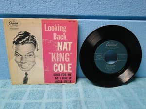 Nat King Cole Looking Back Capitol EAP 1-960 7" 45 RPM EP PS EXTRA 45s SHIP FREE - Picture 1 of 2