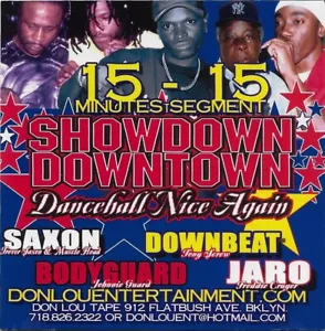 15 Minutes - 15 Segment Showdown Downtown Mixtape CD Dancehall Nice Again! - Picture 1 of 3