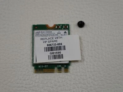 Intel 3165NGW PCIE WLAN Wifi Modul Module 806723-005 aus HP x360 13-s104nl - Bild 1 von 2