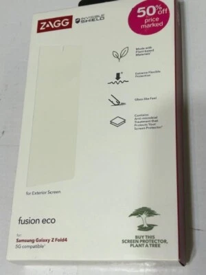 ZAGG InvisibleShield Fusion Eco Screen Protector for Samsung Galaxy Z Flip4 (5G) - Image 1 of 3