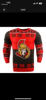 Official Senators Christmas sweater - Image 1 of 2
