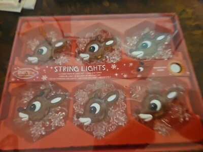 Rudolph The Red Nosed Reindeer Musical Color Changing LED Christmas String Light - Image 1 of 3