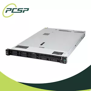 HP ProLiant DL360 Gen10 8SFF 2x Silver 4110 2.1GHz = 16 Cores 128GB P408i 4xRJ45 - Picture 1 of 5