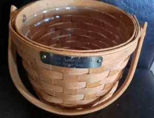 Longaberger RARE 1993 Small Fruit Incentive Basket set  MINT FREE SHIPPING! - Picture 1 of 1