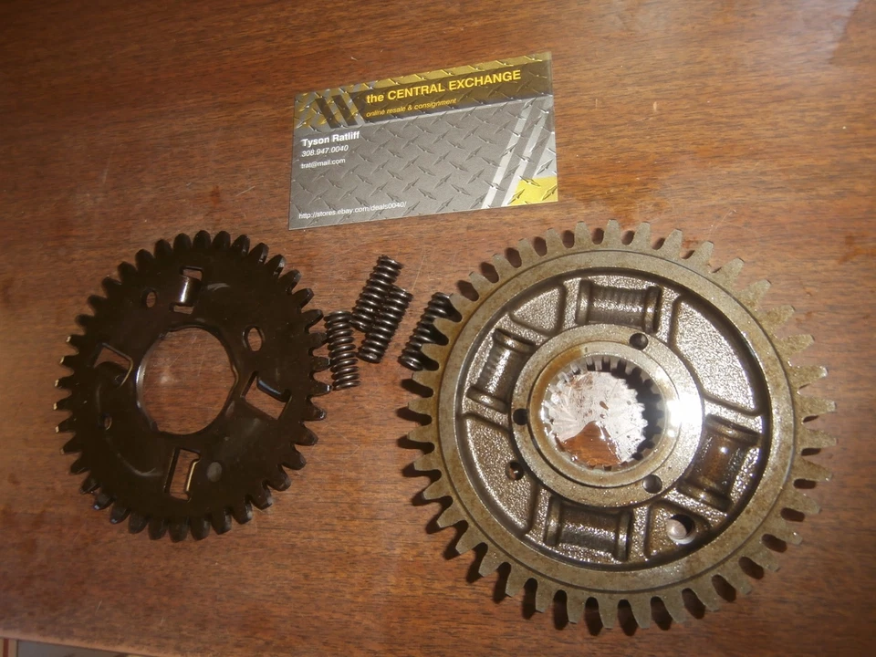 02 Honda VT1100 VT 1100 Shadow Spirit VT1100c Motor Transmisión Primaria Engranaje Muelle Foto 1 de 1