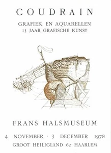 Expo 78 - Frans Hals Museum by Brigitte Coudrain - 20 X 27" (Lithograph Poster) - Bild 1 von 3