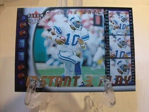 2000 Fleer Ultra Instant Three Play Football Card #3 IP Charlie Batch (993) - Picture 1 of 2