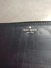 Kate Spade Blue Leather Wristlet Wallet Clutch