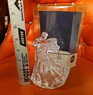 Wilton Wedding Bianca Cake Topper 2006 cristalino primer baile de pareja Foto 1 de 4