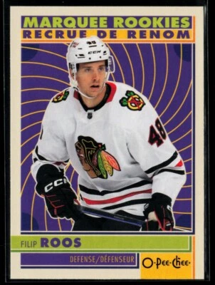 2022-23 O-Pee-Chee Retro Filip Roos RC #581 - Image 1 of 2