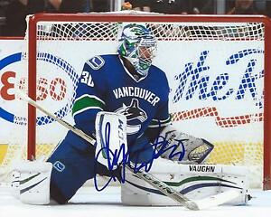 Ryan Miller Signed 8×10 Photo Vancouver Canucks Autographed Proof & COA E