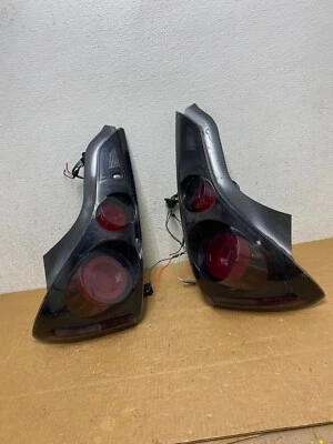 Juego de luces traseras LED negras Infiniti G37 2008 a 2013 cupé izquierda+derecha N6181 DG Foto 1 de 4