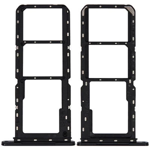 Dual Sim Card Tray For Samsung Galaxy A14 5G (A146P / R / 2023) (Black) - Picture 1 of 5