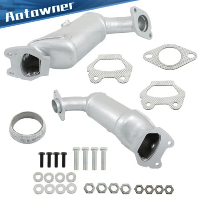 Par de convertidores catalíticos izquierdo+derecho para Dodge Grand Caravan 3,6 L V6 2011-2019 Foto 1 de 4