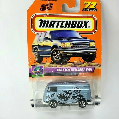 Matchbox 2000 ON TOUR 1967 VW Delivery Van 72/100 - Image 1 of 4