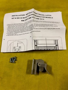 Dometic RV Refrigerator Travel Latch Kit 2932266.030  fits RM2807 and RM2812 - Foto 1 di 2