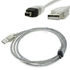 USB Male To Firewire IEEE 1394 4 Pin Male ILink Adapter Cord Firewire 1394 CabZ8