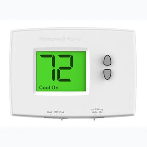Honeywell TH1110E1000/U Non-Programmable Thermostat 1 Heat/1 Cool Conventional H - Picture 1 of 1