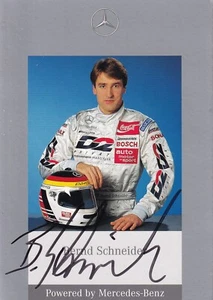 Bernd Schneider - Mercedes Benz Racing Driver Signed Photo - Picture 1 of 2