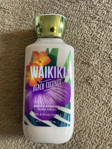 Bath & Body Works WAIKIKI Playa Coco Loción Corporal Karité y Vitamina E 8 Fl. Oz. - Imagen 1 de 2