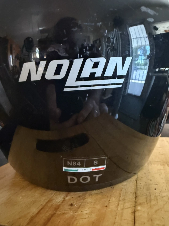EXCELENTE Casco Pequeño Nolan VPS U-COM Moto N84 Foto 1 de 4