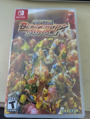 Capcom Belt Action Collection (Switch) - Custom English Art - Good Condition! - Image 1 of 2