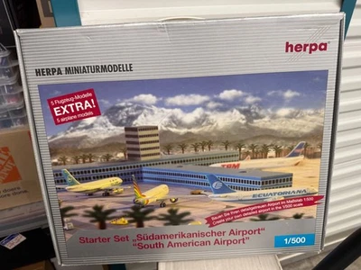 Аэропорт Южной Америки Herpa Wings 514187 ОЧЕНЬ РЕДКИЙ 1/500 - Изображение 1 из 4