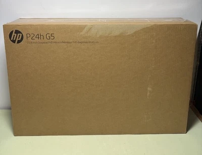 HP P24h G5 23.8" 64W34AA FHD IPS 75Hz LCD Monitor - New Sealed - Image 1 of 4