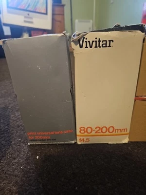 Vivitar 80-200mm f/4.5 MC zoom lens for PENTAX PK mount With Case Unused - Image 1 of 4